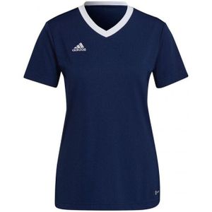 Adidas - Entrada 22 - Jersey - Dames - Effen - Korte Mouwen - V Hals