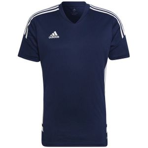 Adidas - Condivo 22 - V-hals Jersey - 100% Gerecycled Polyester - Korte Mouwen
