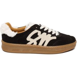 Steve Madden - Emina - Sneakers - Zwart - Suède/Synthetisch