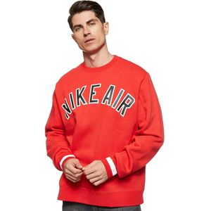 Nike - Air Fleece Crew - Sweatshirt - Rood