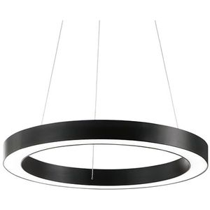 Ideal Lux oracle hanglamp aluminium led zwart