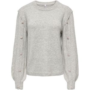 ONLY - ONLRENE - Trui - Grijs Gemêleerd - Losse Pasvorm