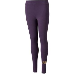 Puma - Leggings - Zwart - Ess-logo - Voor Kinderen