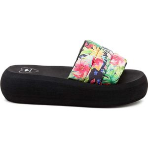 Rocket Dog - Splash Bahama - Damessandalen - Zwart - Flatform