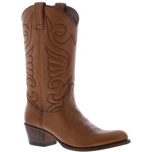 Sendra - Debora - Cowboylaars - Zwart - Leer