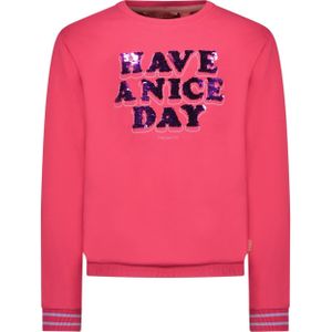 TYGO & vito Meisjes sweater have a nice day vibrant