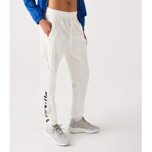 Lacoste - Track Broek - Wit - Nautische Print