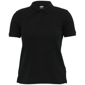 Urban Classics Dames effen poloshirt