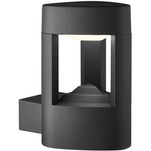 Bussandri Exclusive Moderne wandlamp - metaal modern led l: 13cm voor buiten woonkamer eetkamer -
