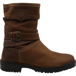 Hush Puppies - Luceilie - Kinder Enkellaarsjes - Bruin - Leer