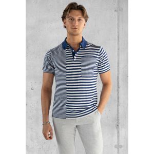 Koll3kt Etna duo streep knitted polo -