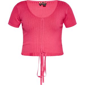 Mymo - Topje - Roze - Cropped Top