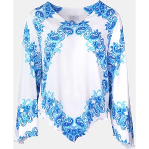 Mucho Gusto Blouse lecce wit met paisley print (copy)