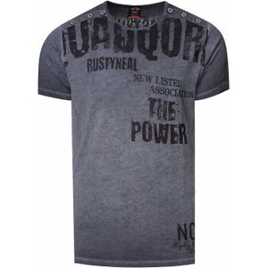 Rusty Neal - T-Shirt - Katoen - Rondhals - Normale Pasvorm