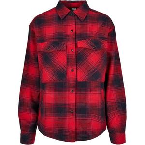 Urban Classics Dames geruit overhemd