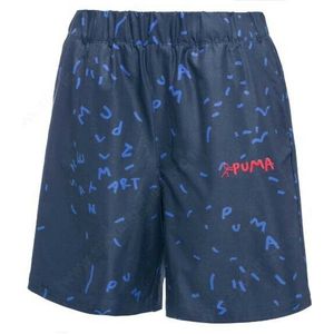 Puma - x Shantell Martin - Damesshort - Navy - AOP Broek