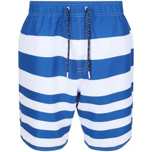 Regatta - Hamza - Gestreepte Zwemshort - 100% Polyester - Sneldrogend