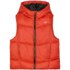 4F - m134 - Mouwloos Gilet - Gewatteerd - Effen - 11-12 jaar