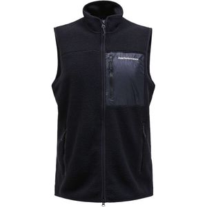 Peak Performance M. pile vest black