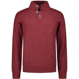NZA - Half Button Trui - Rood