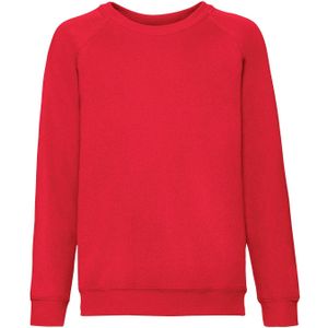 Fruit of the Loom - Klassiek Raglan Sweatshirt - Kinderen - 80% Katoen - 20% Polyester