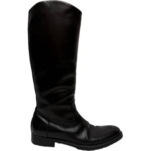 Dolce & Gabbana Rijlaarzen van Zwart Leder