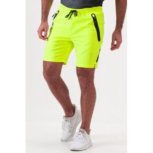 Twin Sport - Heren Short - Acid Yellow - Stretchmateriaal - Gesealde Zakken