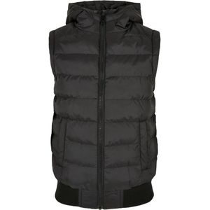 Urban Classics Gewatteerd capuchonvest voor jongens