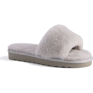 Wooli Australia - Fluff Slide Slippers - Grijs - Gezondheidsslippers