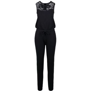 Urban Classics Jumpsuit dames met blok kanten detail