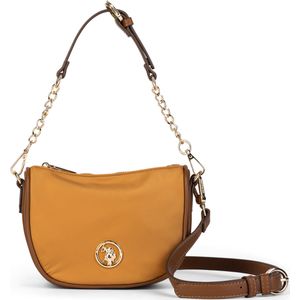U.S. Polo Assn. - Houston Mini Ronde Hobo - Camel - Schoudertas