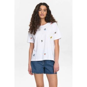 Nümph - Nuzoey - T-shirt - Bright White