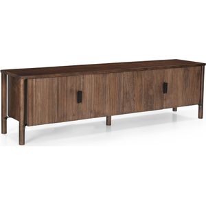 Livingfurn tv meubel beaunan 210x56x43 cm mangohout