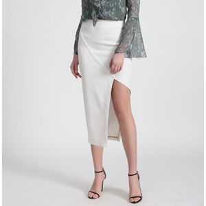 Kokerrok - Asymmetrisch - Taps toelopend - 72 cm