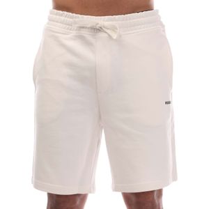 HUGO Dagono Relaxed-Fit Shorts - Wit
