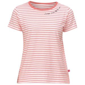 Regatta - Odalis Stripe - T-shirt - Multicolor - 100% Katoen, Ademend, Crew Neck, Korte Mouwen