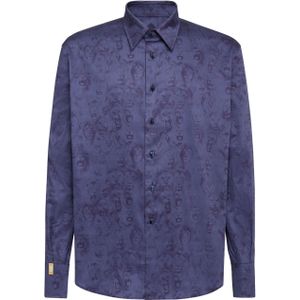 Shirt - Katoenen Poplin - Overhemd - Goud - Flavio Kraag