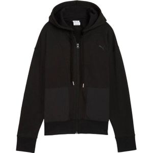 PUMA - HER Sweater - Fleece - Zwart - Gerecycled Katoen