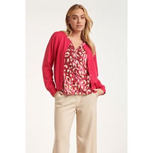 Smashed Lemon - Fuchsia - Gebreid Vest