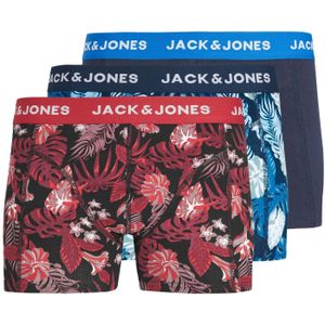 Jack & Jones Boxershorts jongens jacjoel floral print 3-pack