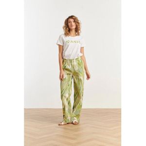 Smashed Lemon - 25165 - Broek - Multicolour - Abstract Print