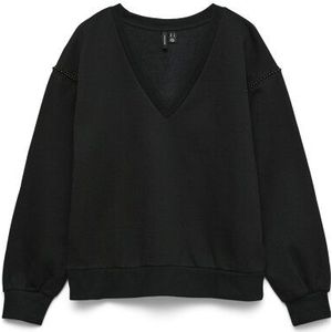 Vero Moda Vmdaisy pearl v-neck sweat jrs ga b