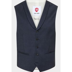 Club of Gents - CG Philipp-ST 10.158S0 - Gilet - Blauw - Mix & Match