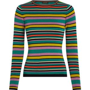 King Louie - Agnes Rib Top - Meerkleurig - Tricot