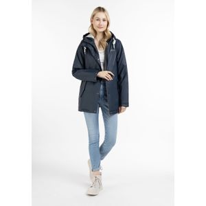 ICEBOUND - Gewatteerd Regenjack - Marine - Dames