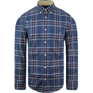 Eden Park - Regular - Overhemd - Navy Oxford