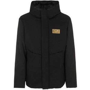 EA7 Jas jacket w23 i zwart