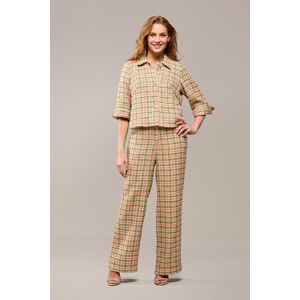 Jacky - Blazer - Roze - Bouclé - Driekwart Mouwen