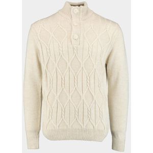 Innocente Half zip sluiting met rits en knopen inct 1165/