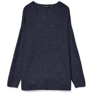 Vero Moda - Vmcrewlefile - Blouse - Navy